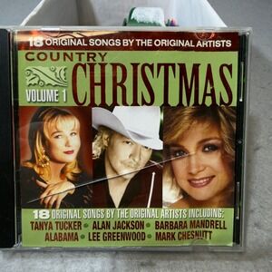 Country Christmas Volume 1 CD Various Artists‎ Alan Jackson Tanya Tucker 1996
